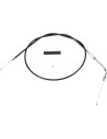 Schwarzes Vinylkabel