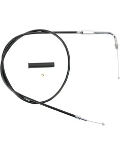 Schwarzes Vinylkabel