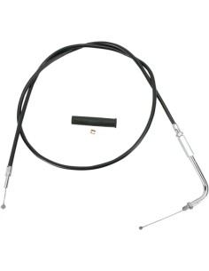 Schwarzes Vinylkabel