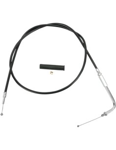 Schwarzes Vinylkabel