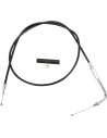 Schwarzes Vinylkabel