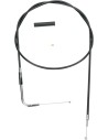 Schwarzes Vinylkabel