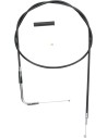 Schwarzes Vinylkabel