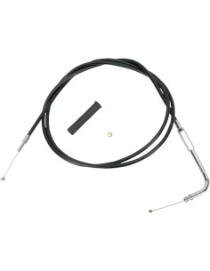 Schwarzes Vinylkabel