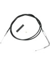 Schwarzes Vinylkabel