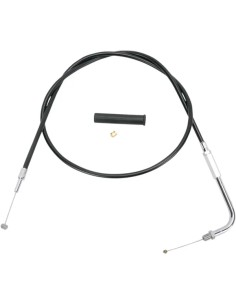 Schwarzes Vinylkabel