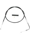 Schwarzes Vinylkabel