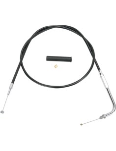 Schwarzes Vinylkabel