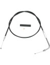 Schwarzes Vinylkabel