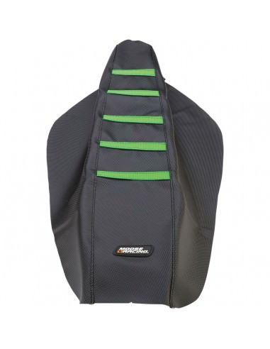 MOOSE RACING GERIPPTER SITZBANKBEZUG SCHWARZ/GRÜN Bild 2 MOOSE RACING GERIPPTER SITZBANKBEZUG SCHWARZ/GRÜN Bild 2