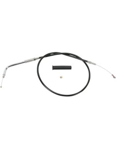 Schwarzes Vinylkabel
