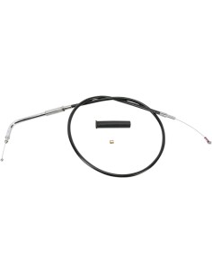 Schwarzes Vinylkabel