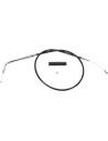 Schwarzes Vinylkabel