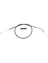 Schwarzes Vinylkabel