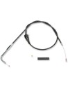 Schwarzes Vinylkabel