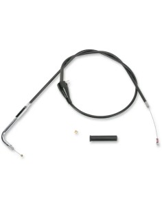Schwarzes Vinylkabel