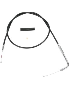 Schwarzes Vinylkabel