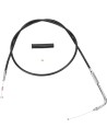 Schwarzes Vinylkabel