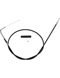Schwarzes Vinylkabel