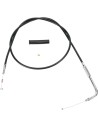 Schwarzes Vinylkabel