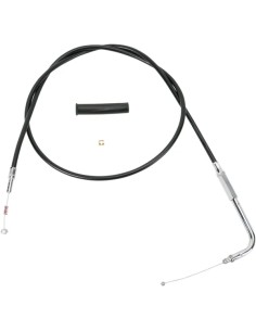 Schwarzes Vinylkabel