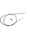 Schwarzes Vinylkabel