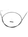 Schwarzes Vinylkabel
