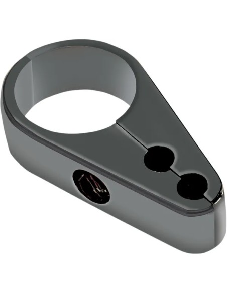 DRAG SPECIALTIES Montagematerial & Zubehör - CLAMP 1.25 THR/IDL BLK