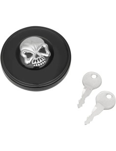 Verschließbarer Tankdeckel mit Totenkopf zum Einschrauben