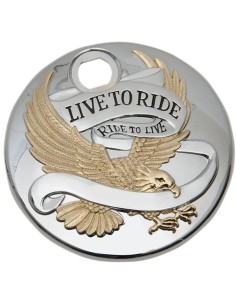 "Live to Ride" Tankdeckel für Mittelkonsole