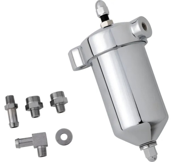DRAG SPECIALTIES Ölfilter - Einbaubeispiel