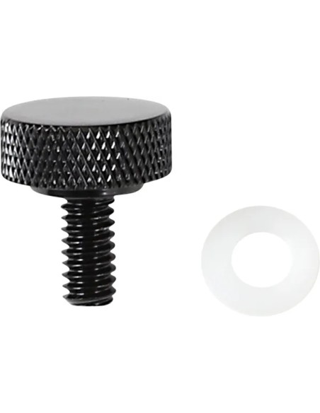 DRAG SPECIALTIES Montagematerial & Zubehör - SEAT KNOB BLK 1/4-20