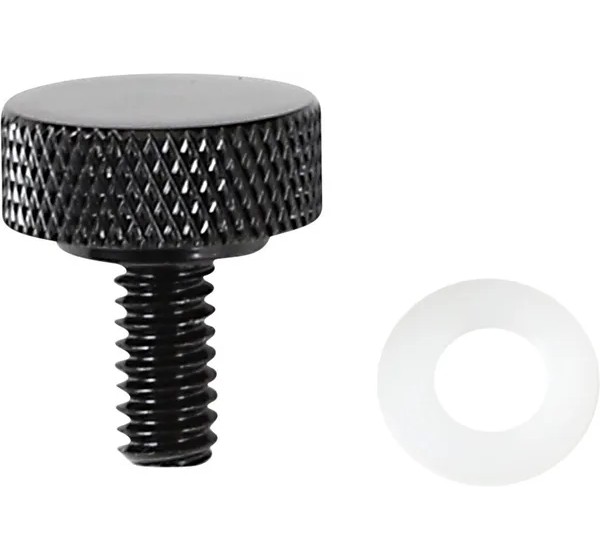 DRAG SPECIALTIES Montagematerial & Zubehör - SEAT KNOB BLK 1/4-20