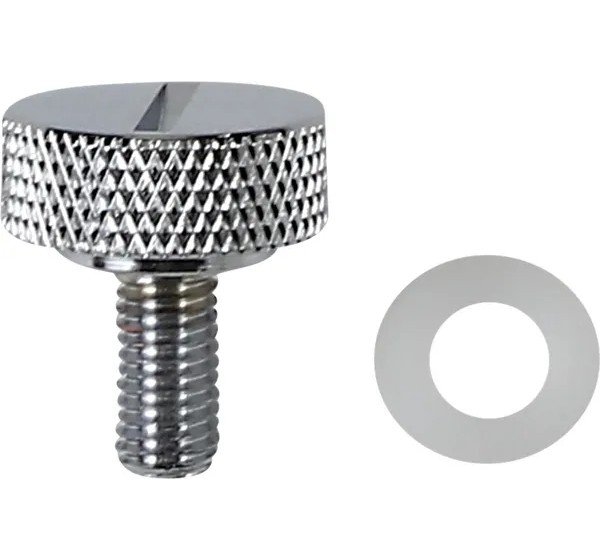 DRAG SPECIALTIES Montagematerial & Zubehör - SEAT KNOB CHM SLOT 1/4-28