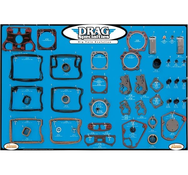 DRAG SPECIALTIES Dichtungen & Öldichtungen für Harley Davidson FLHTC 1340 1983-1986