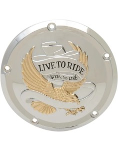 Live To Ride Derbydeckel