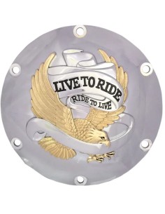 Live To Ride Derbydeckel