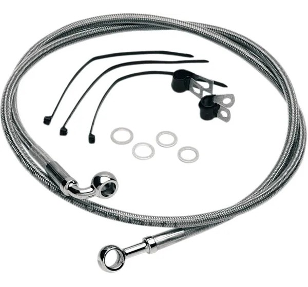DRAG SPECIALTIES Brems- & Kupplungsleitungen für Harley Davidson FXSTC 1340 1986-1998