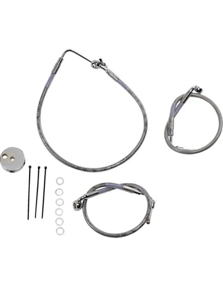 DRAG SPECIALTIES Brems- & Kupplungsleitungen für Harley Davidson FXDL 1340 1996-1998
