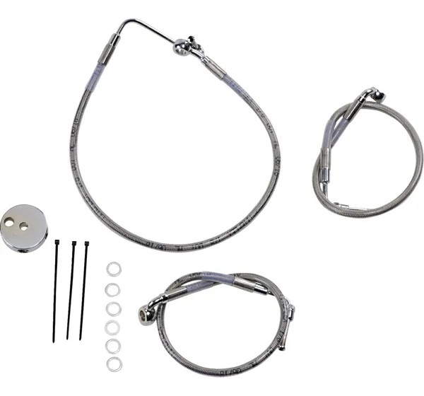 DRAG SPECIALTIES Brems- & Kupplungsleitungen für Harley Davidson FXDL 1340 1996-1998