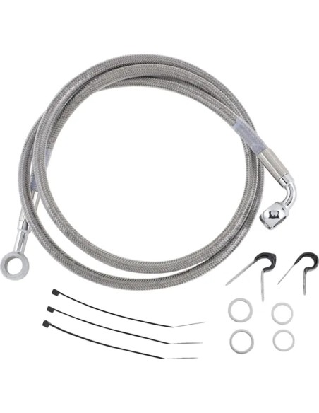 DRAG SPECIALTIES Brems- & Kupplungsleitungen für Harley Davidson FLSTC 1340 1988-1999