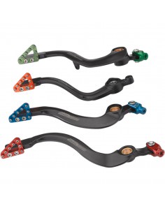 MOOSE RACING Bremspedal STAHL ROT 2