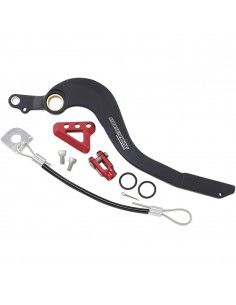 MOOSE RACING Bremspedal STAHL ROT 2