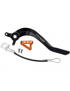 MOOSE RACING Bremspedal STAHL ORANGE 2