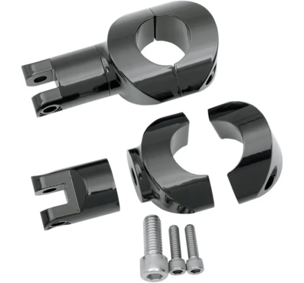 DRAG SPECIALTIES Fußrasten - MOUNT FOOTPEG BGBUFLO BK