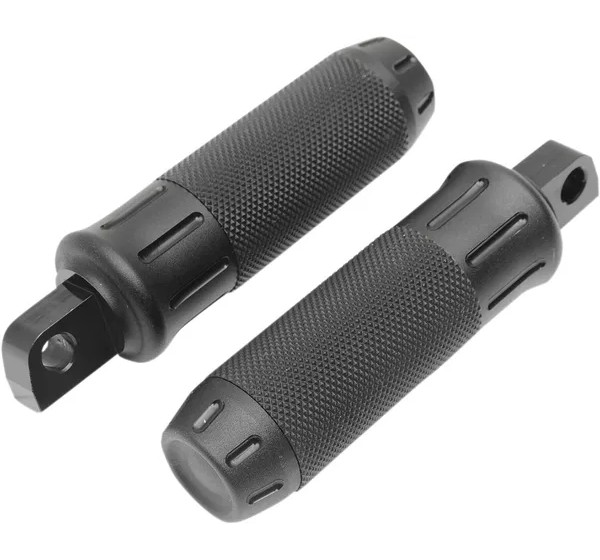 DRAG SPECIALTIES Fußrasten - FOOTPEGS CUSTOM BLK PEEN