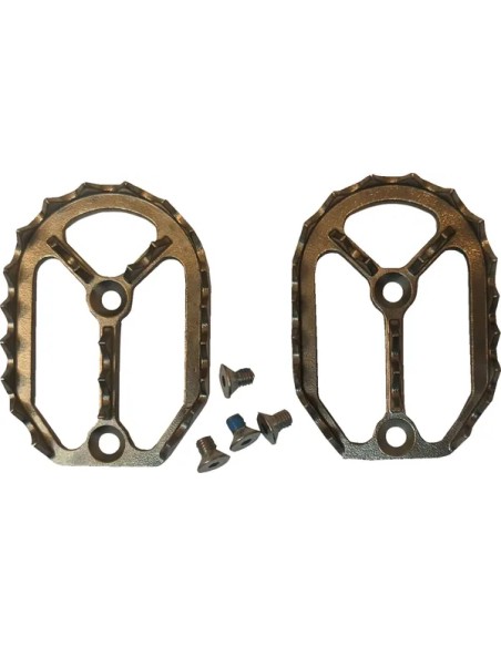 DRAG SPECIALTIES Fußrasten - PLATE QLFR FOOT REST