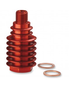 MOOSE RACING BREMSSATTEL HINTEN KÜHLER ALUMINIUM ORANGE 2