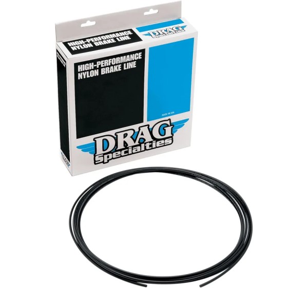 DRAG SPECIALTIES Brems- & Kupplungsleitungen - BRAKE LINE NYLON 25FT