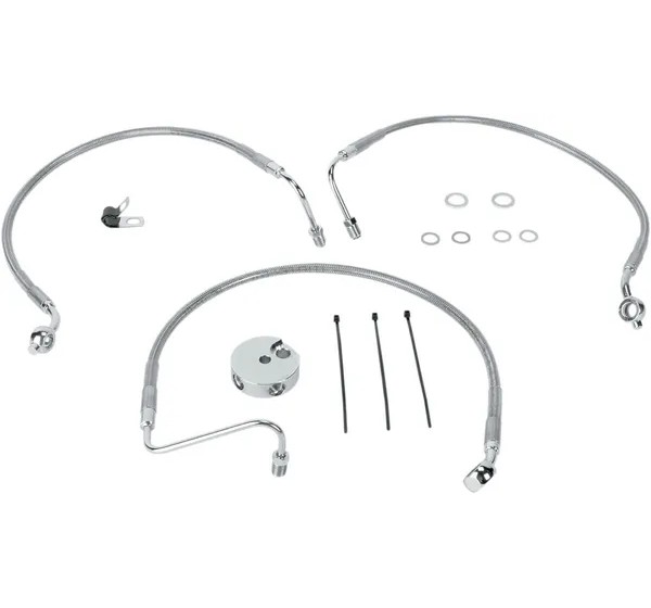 DRAG SPECIALTIES Brems- & Kupplungsleitungen für Harley Davidson XL 883 R 2004-2010